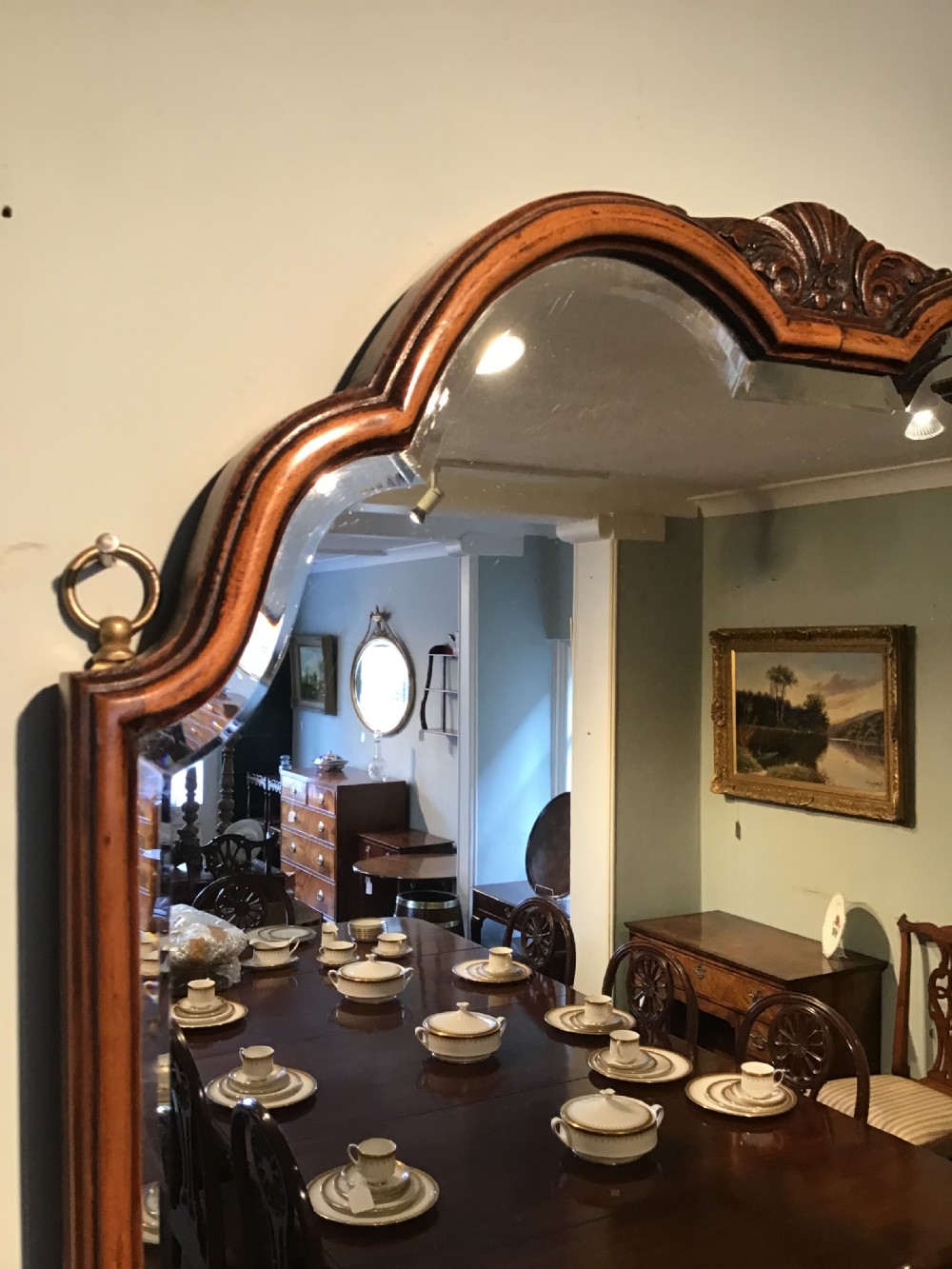 Antique wall mirror View IV