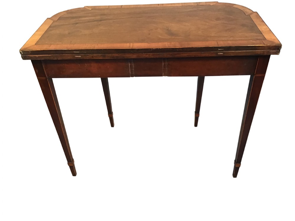 Antique mahogany tea table  View VI