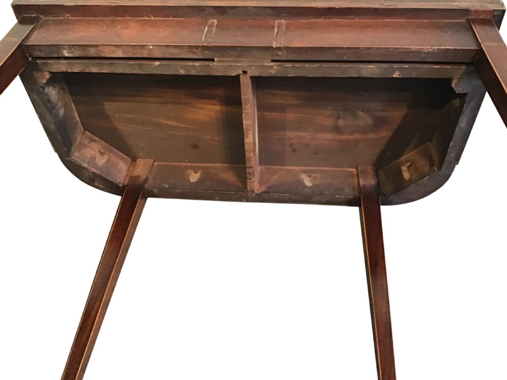 Antique mahogany tea table  View VII
