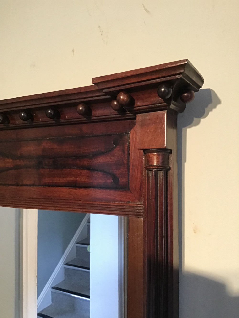 Antique pier mirror View III