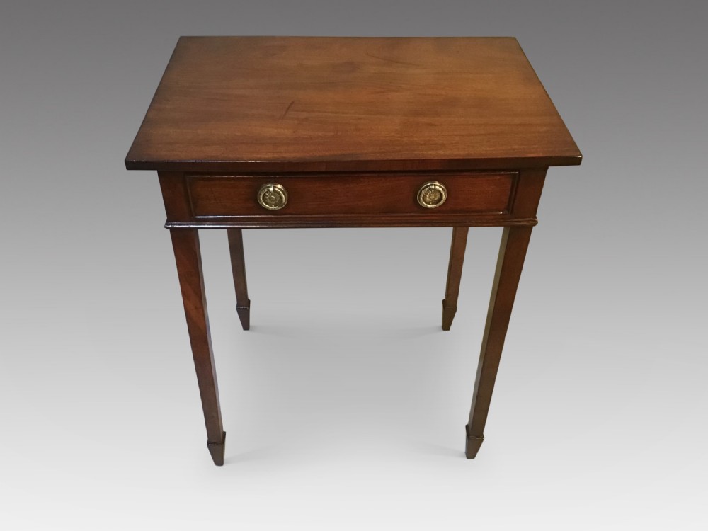 Small antique mahogany sidetable