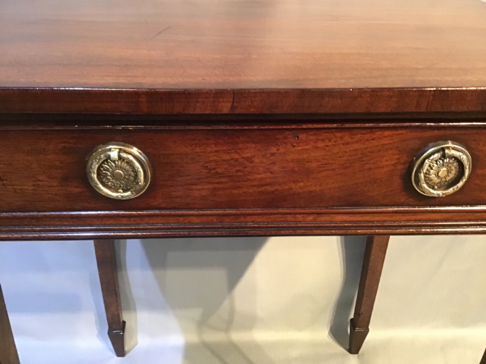 Small antique mahogany sidetable View VIII