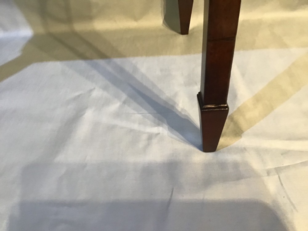 Small antique mahogany sidetable View IX
