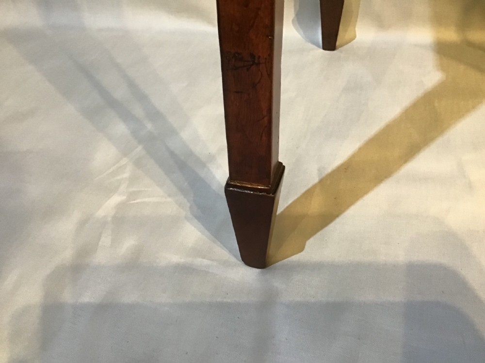 Small antique mahogany sidetable View X