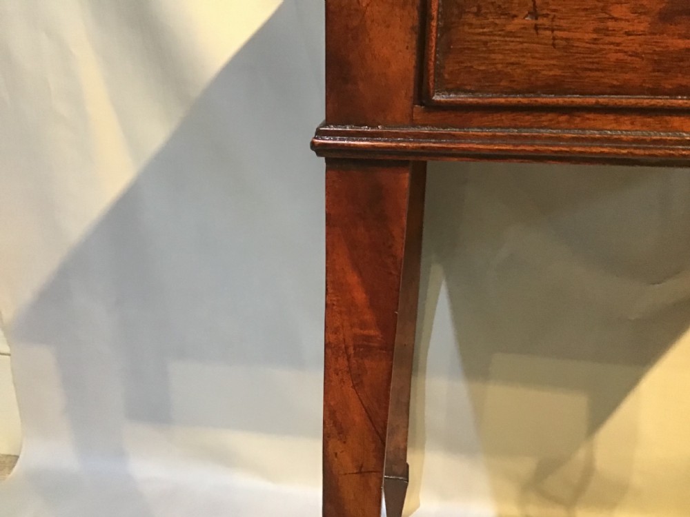 Small antique mahogany sidetable View XI