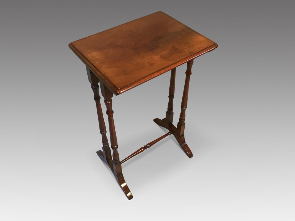 Antique mahogany end table
