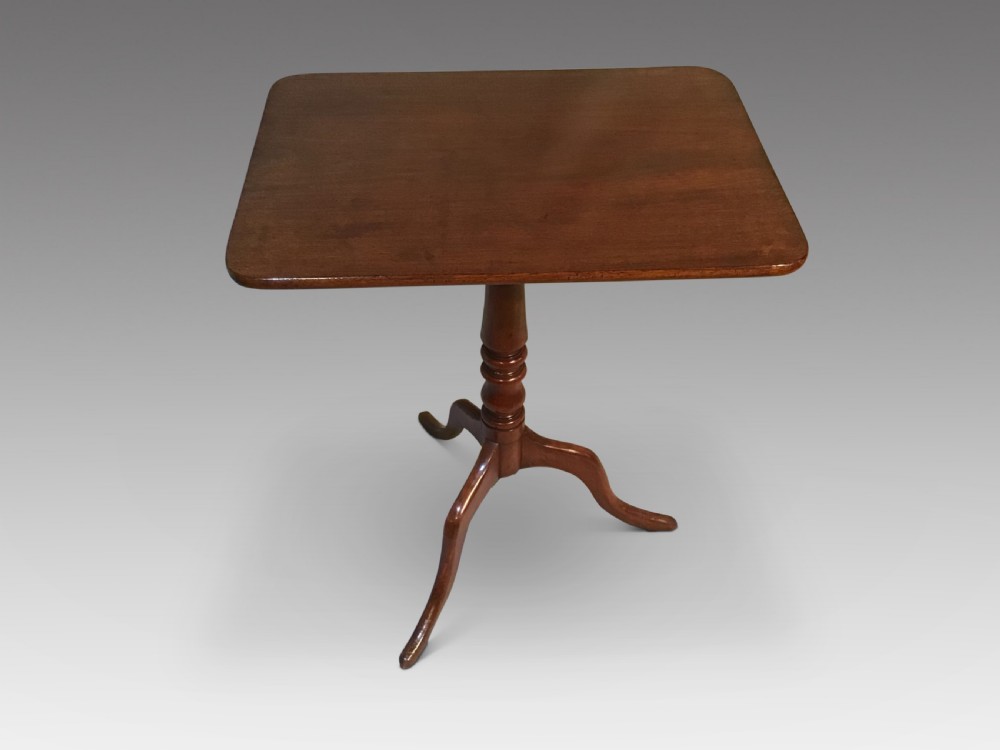 Antique mahogany tripod table 