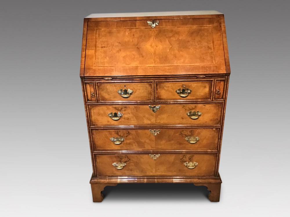 Antique walnut bureau