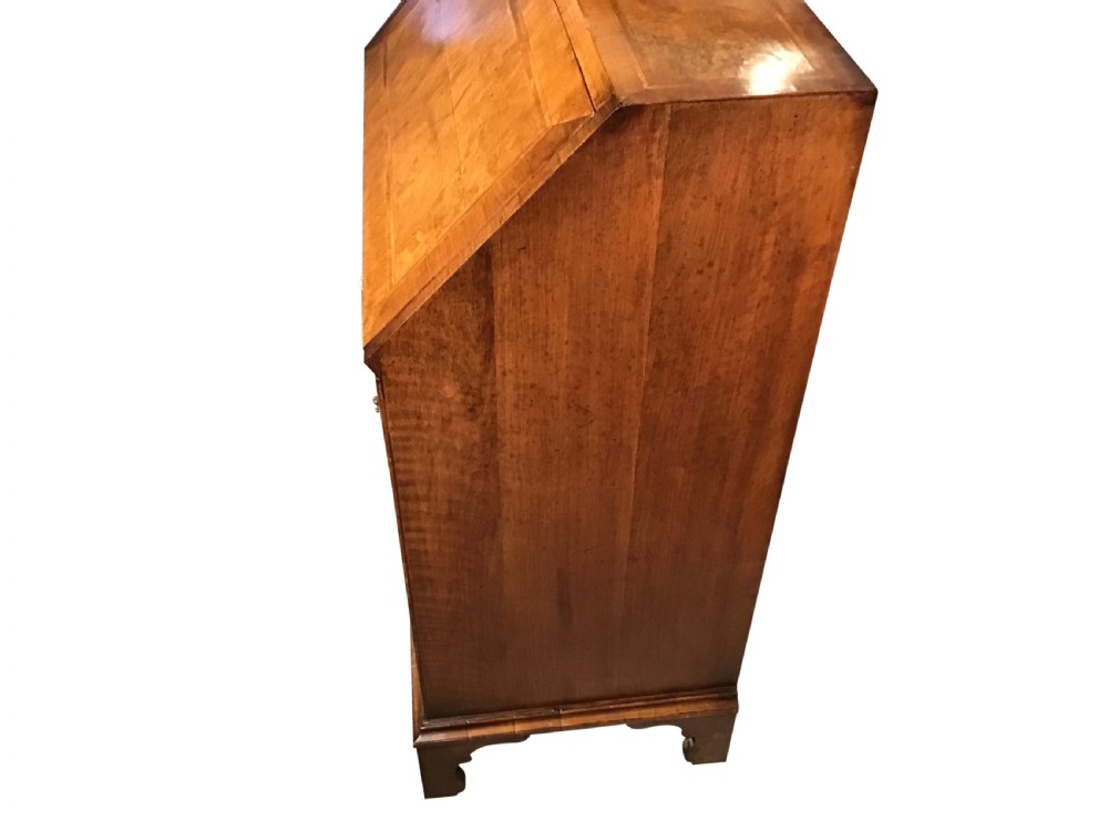 Antique walnut bureau View II