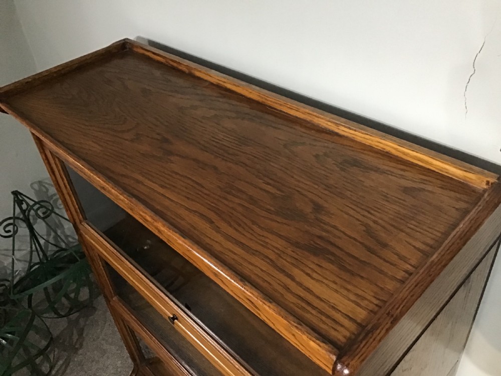 Antique sectional bookcase View II
