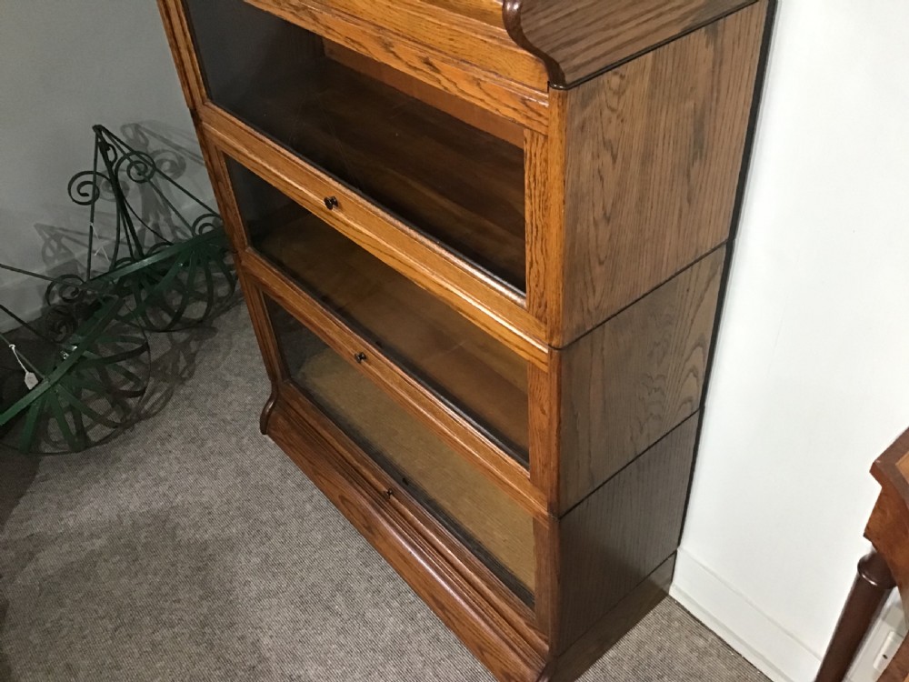 Antique sectional bookcase View III