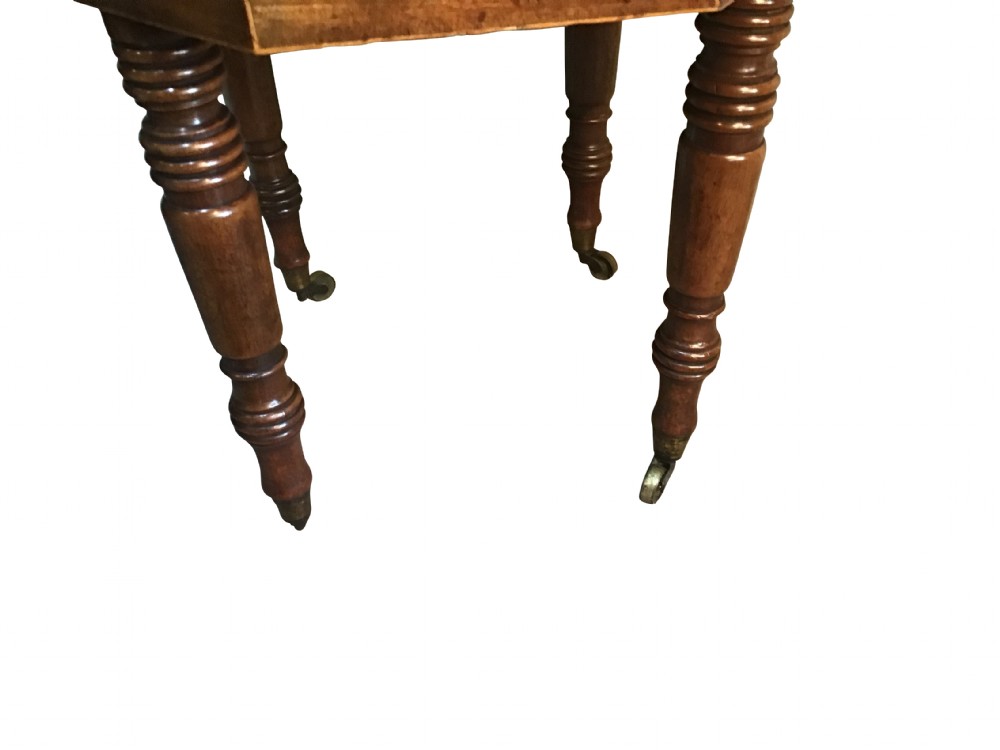 Georgian mahogany cellarette. View IV