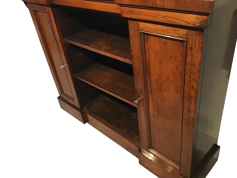 Antique rosewood bookcase View IV