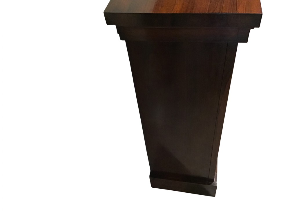 Antique rosewood bookcase View V