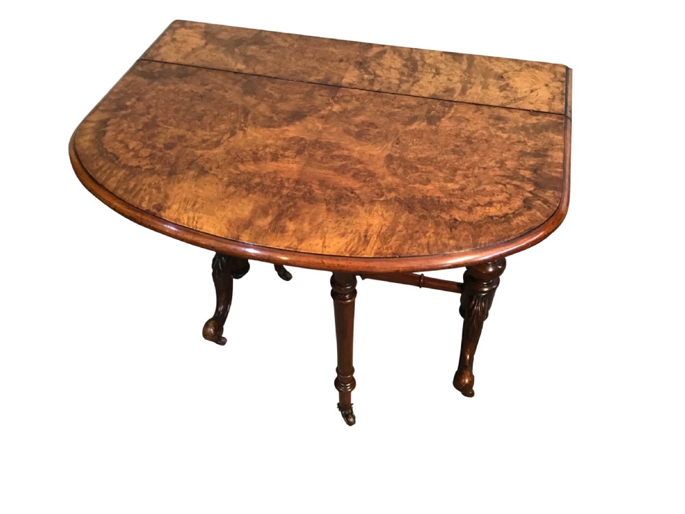 Antique walnut sutherland table View III