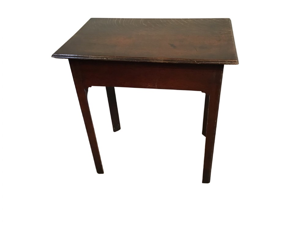 Antique oak sidetable View IV