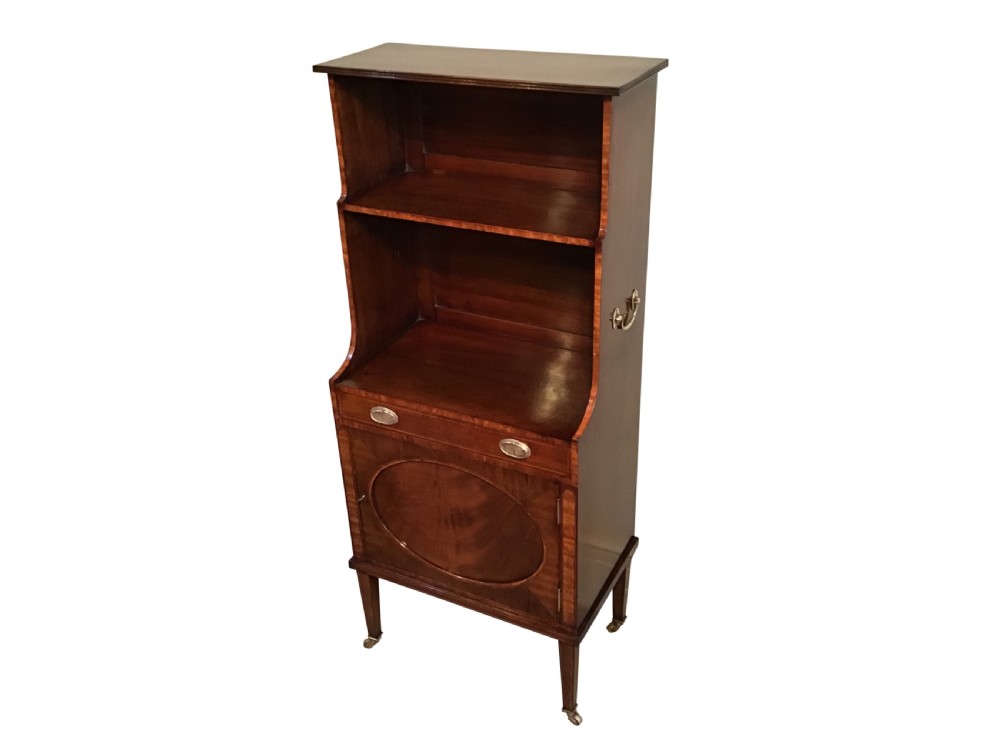 Antique mahogany bookcase View II