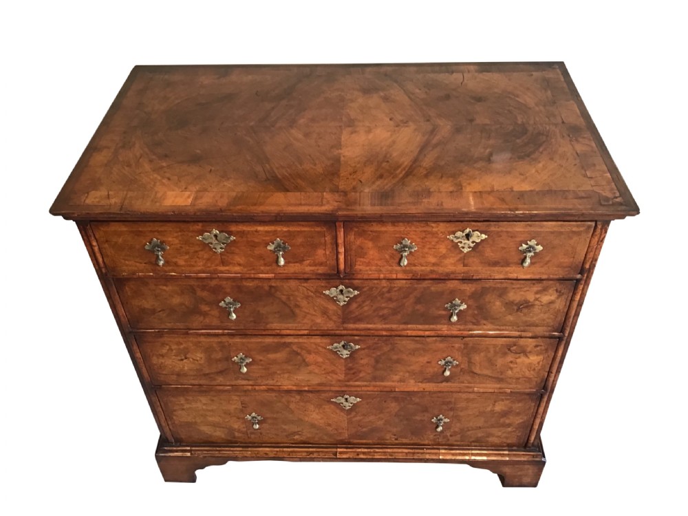 Antique walnut chest of drawers View IV
