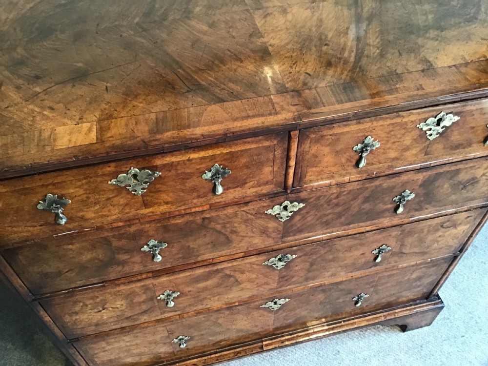 Antique walnut chest of drawers View XIII