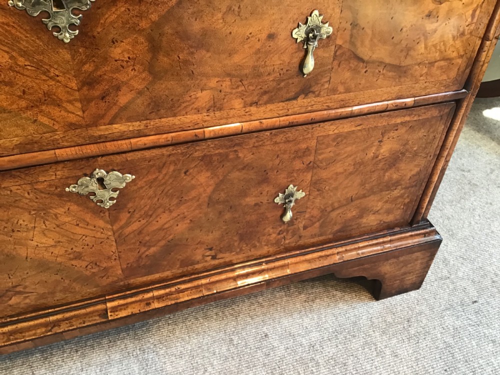 Antique walnut chest of drawers View XIV