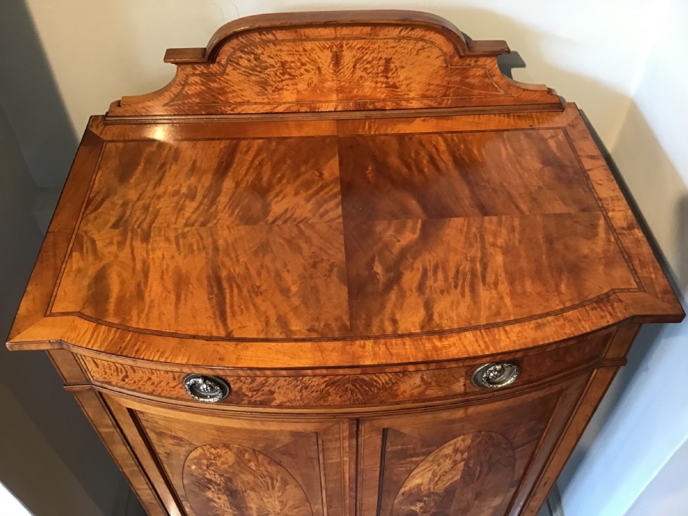 Edwardian satinwood cabinet View V