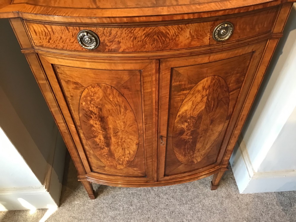 Edwardian satinwood cabinet View VI