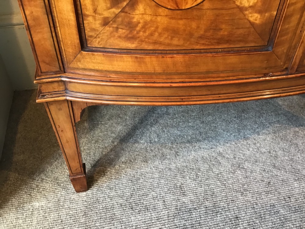 Edwardian satinwood cabinet View VIII