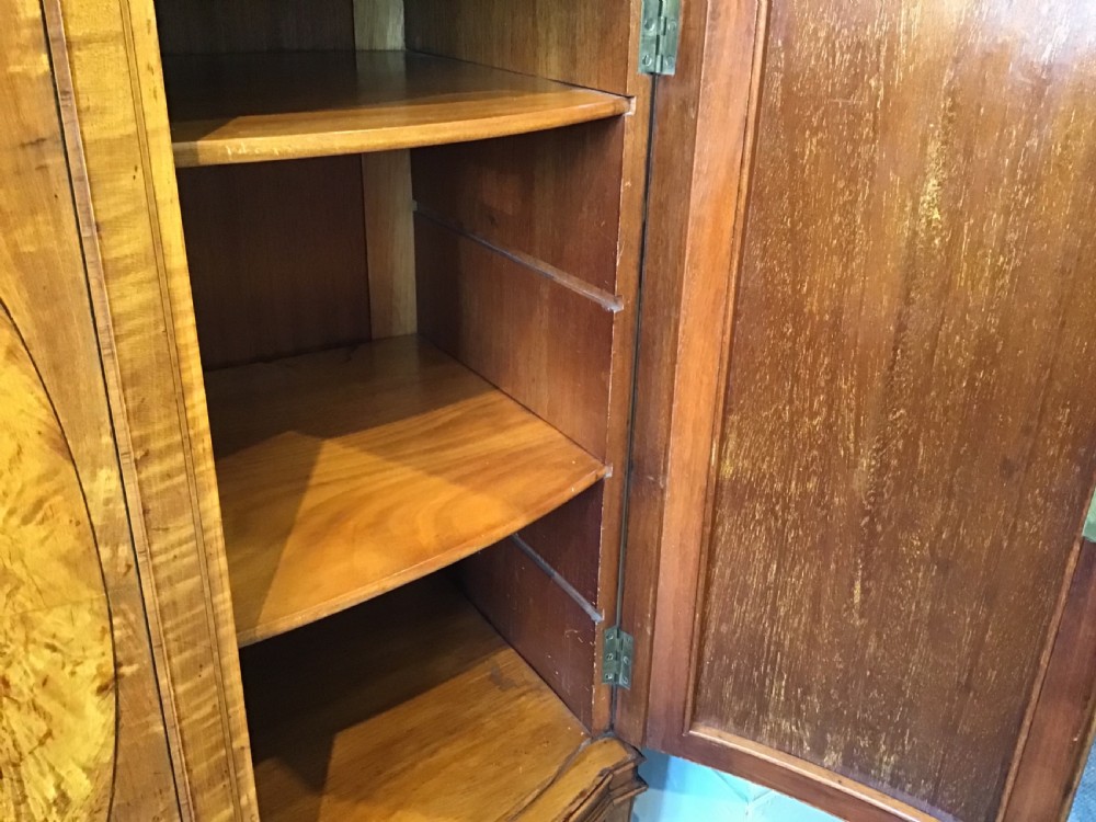 Edwardian satinwood cabinet View X