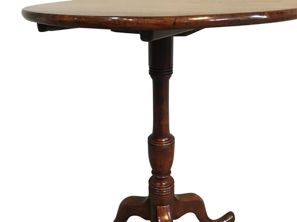 Georgian tripod table  View II