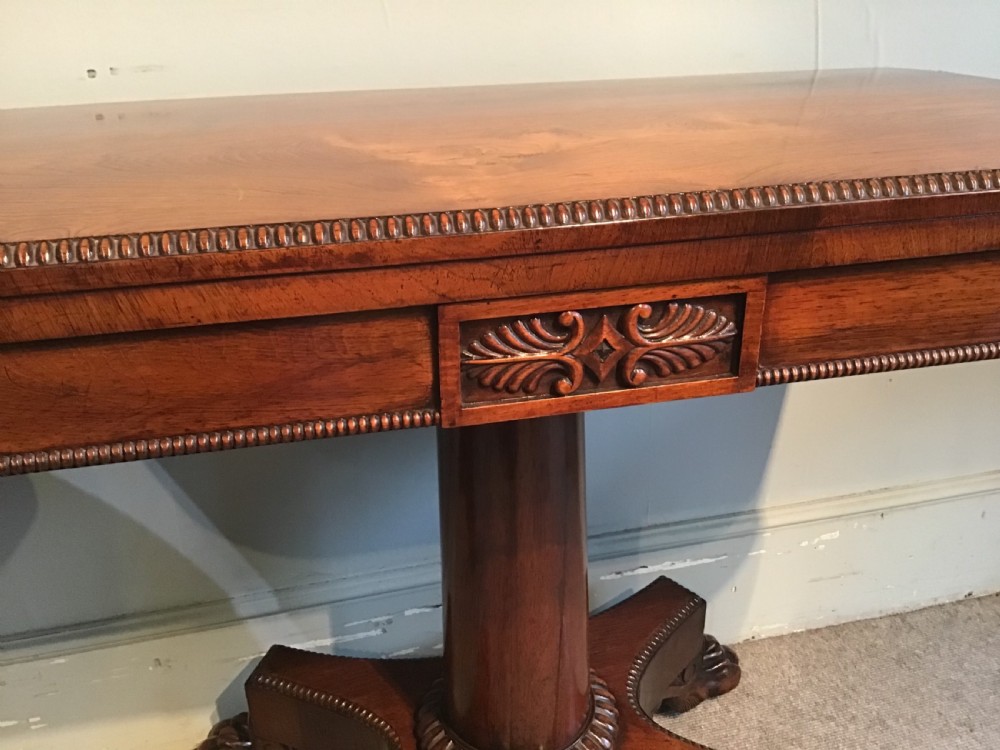 Pair of antique card tables View III