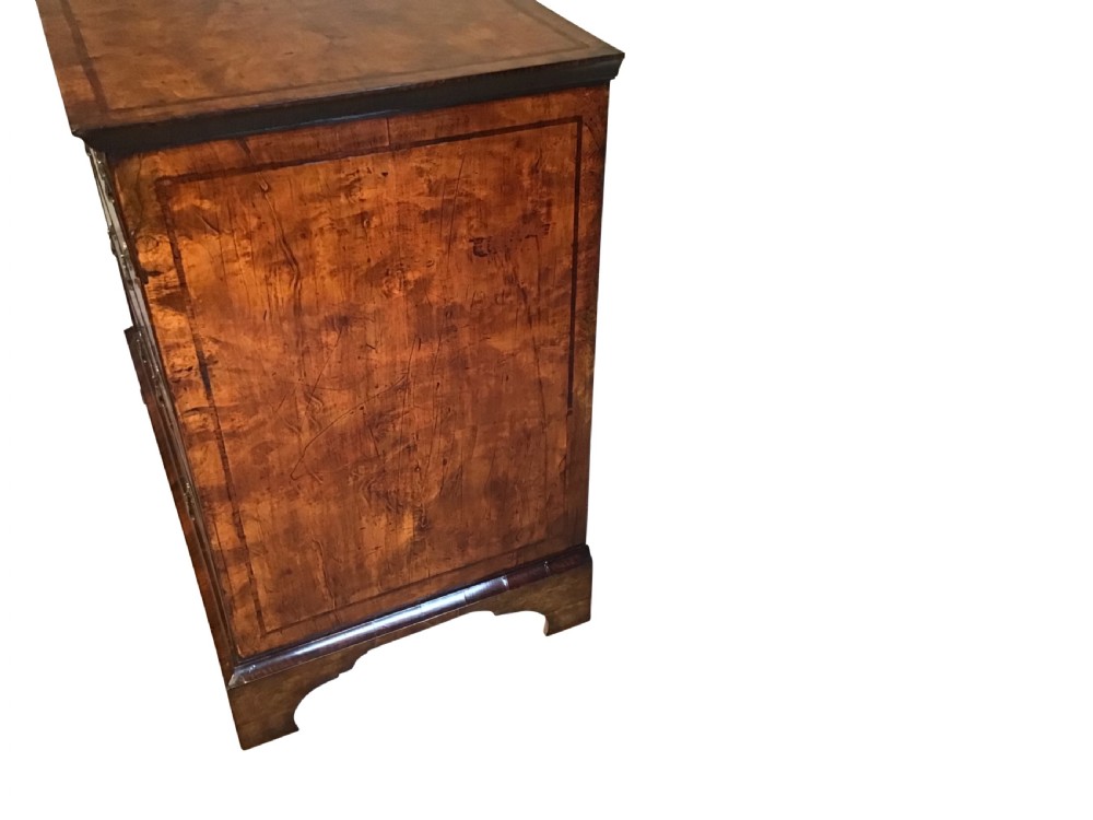 Antique mulberry and rosewood chest of drawers View V