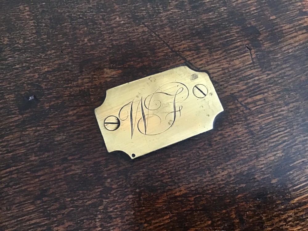Antique oak box View VIII