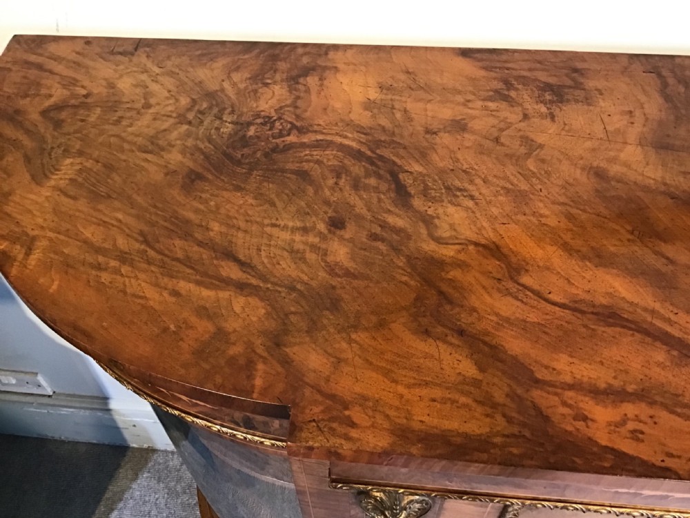 Victorian walnut credenza View VIII