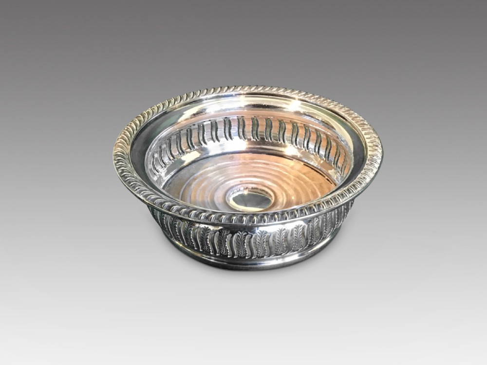 Antique bottle coaster