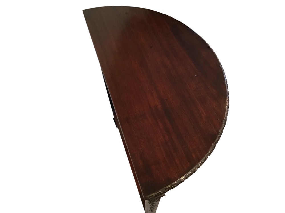 Antique mahogany sidetable  View V