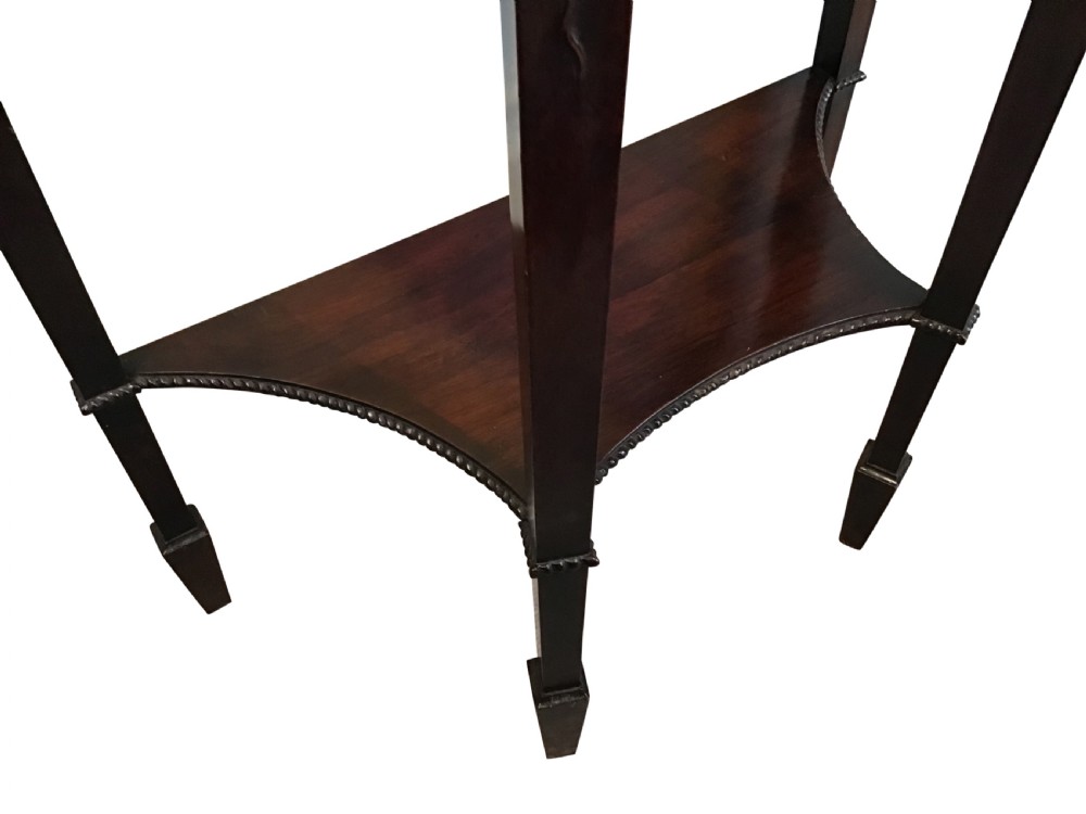 Antique mahogany sidetable  View VI