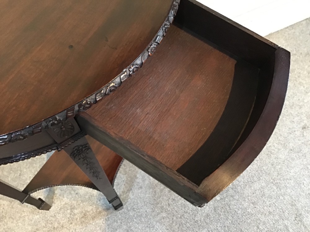 Antique mahogany sidetable  View VII
