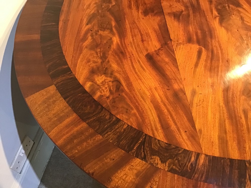 Antique mahogany centre table View IX