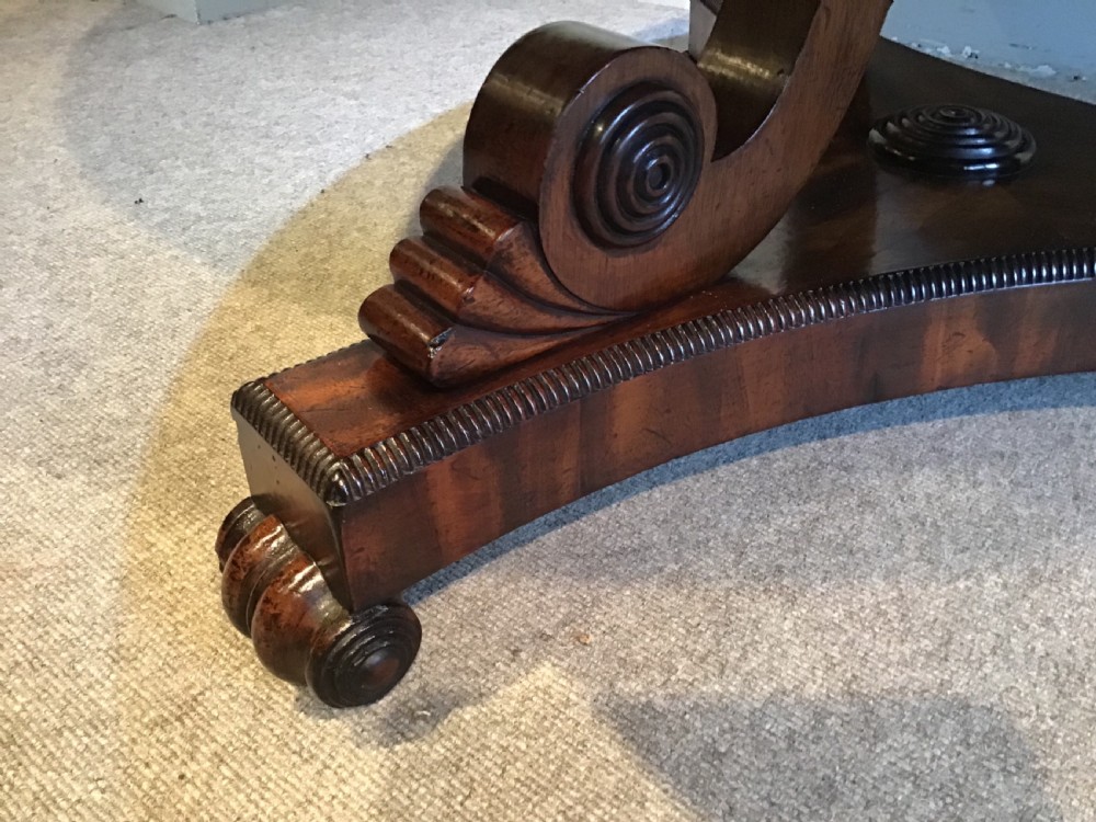 Antique mahogany centre table View X