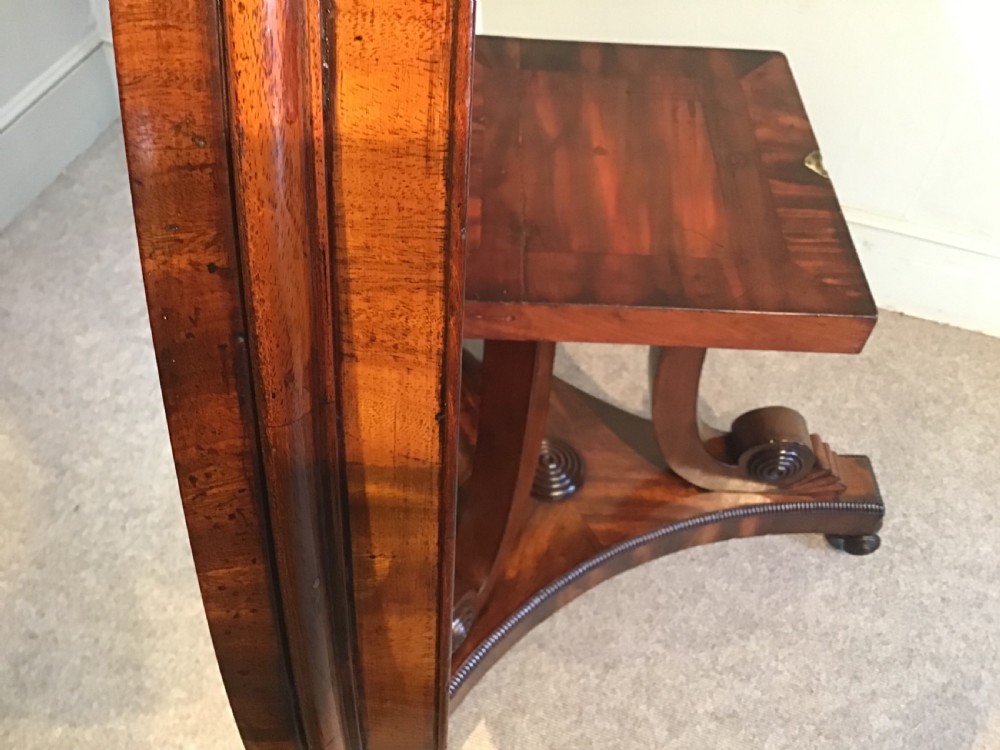 Antique mahogany centre table View XV