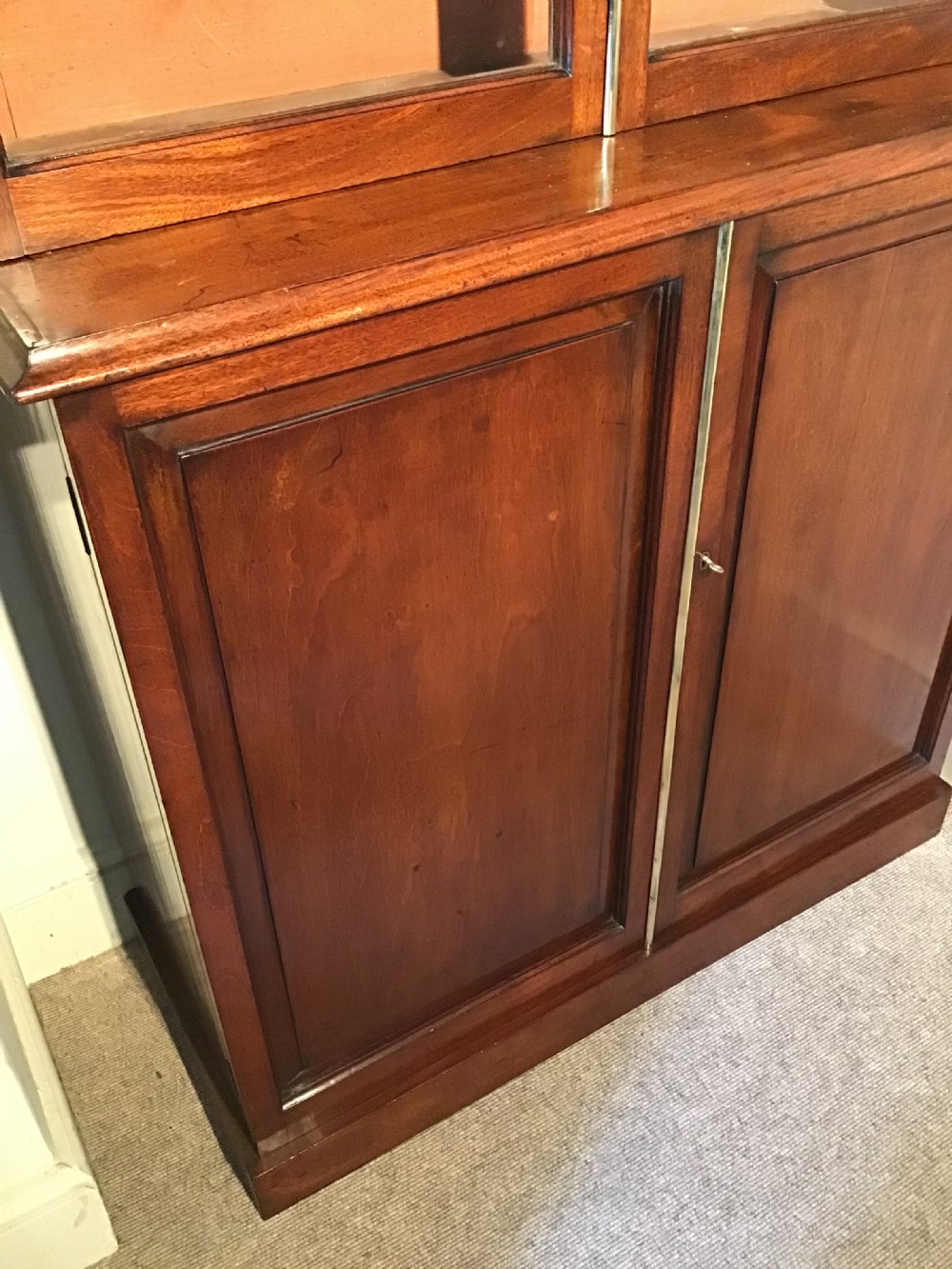 Antique mahogany bookcase  View VIII