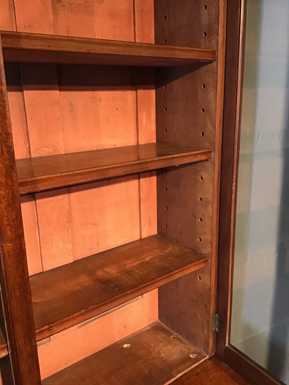 Antique mahogany bookcase  View IX