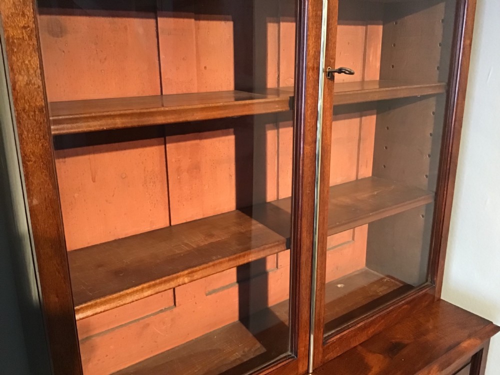 Antique mahogany bookcase  View X