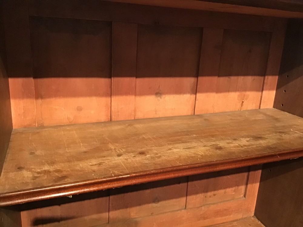 Antique mahogany bookcase  View XI