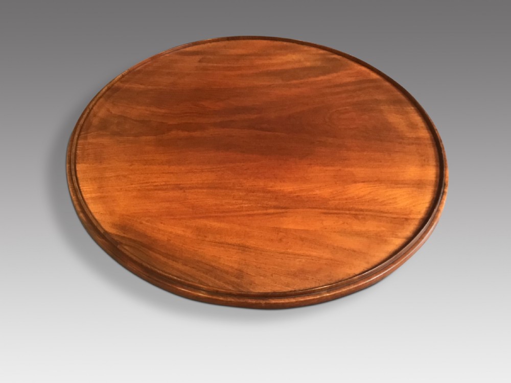 Antique mahogany lazy susan View II