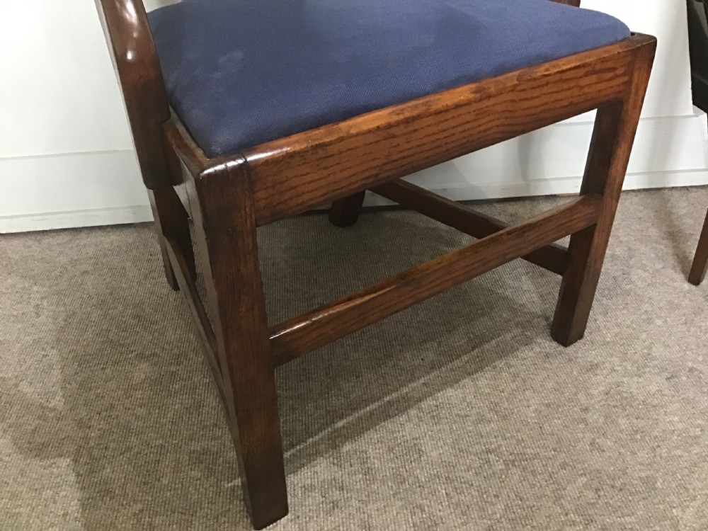 Antique elm elbow chair View IV