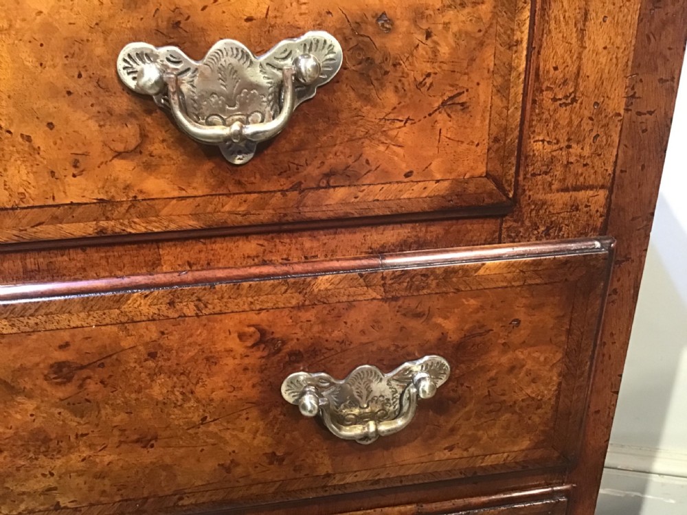 Antique walnut batchelors chest of drawers View VII