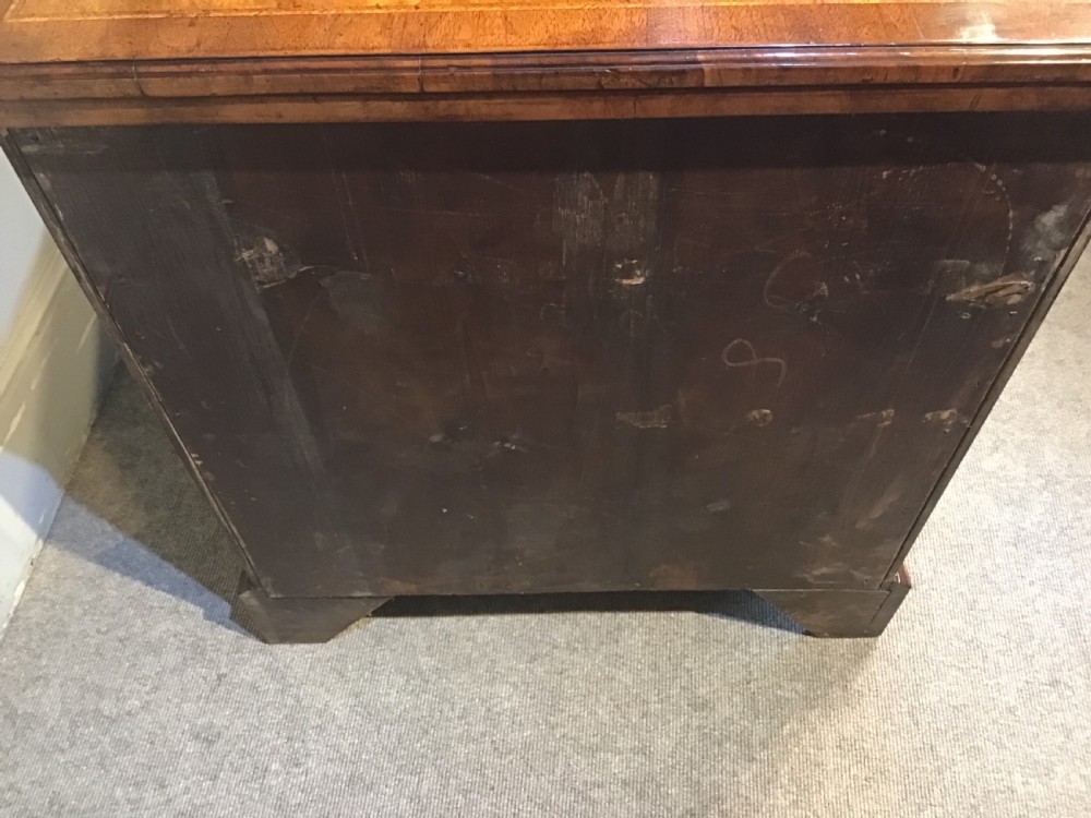 Antique walnut batchelors chest of drawers View XII