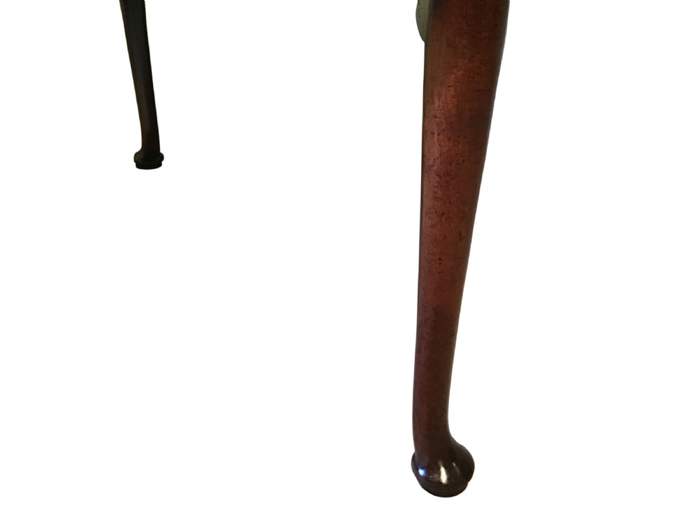 Georgian mahogany drop leaf table View IV