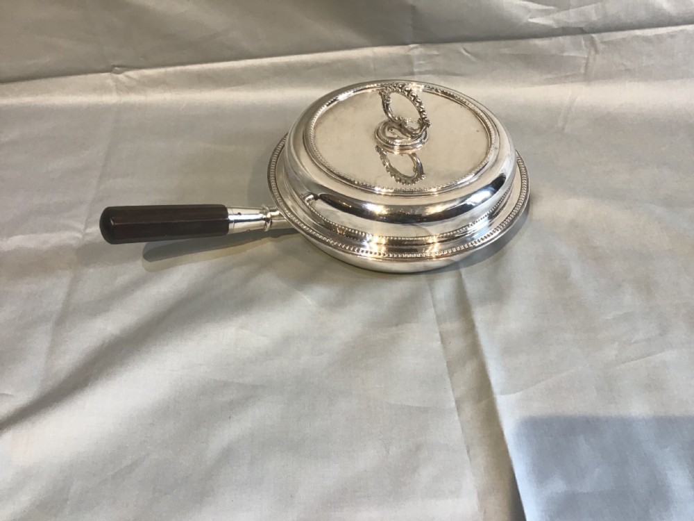 Silver plate serving dish View II
